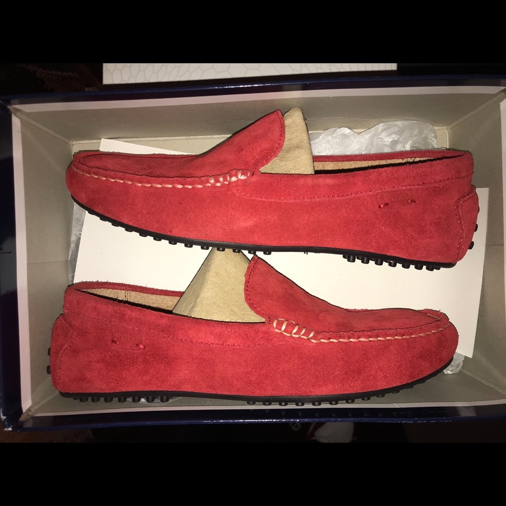 BNWB Ralph Lauren POLO SUEDE SLIDE ON LOAFER SHOES